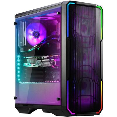BitFenix Enso Mesh RGB (ATX, E-ATX, mATX, Mini-ITX), PC Gehäuse, Schwarz, Transparent BitFenix Enso Mesh RGB (ATX, E-ATX, mATX, Mini-ITX), PC Gehäuse, Schwarz, Transparent