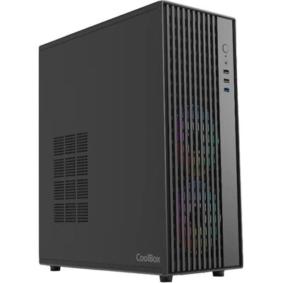 CoolBox PC ATX A850 (ATX, mATX, Mini-ITX), PC Gehäuse, Schwarz CoolBox PC ATX A850 (ATX, mATX, Mini-ITX), PC Gehäuse, Schwarz