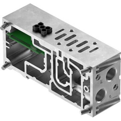 Festo Verkettungsplatte 8068156 VABV-S2-1HS-G38-CB-T1 1 St. (Diverse), Elektronikzubehör + Gehäuse Festo Verkettungsplatte 8068156 VABV-S2-1HS-G38-CB-T1 1 St. (Diverse), Elektronikzubehör + Gehäuse