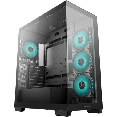 Deepcool CG580 4F (ATX, ITX, mATX), PC Gehäuse, Schwarz Deepcool CG580 4F (ATX, ITX, mATX), PC Gehäuse, Schwarz