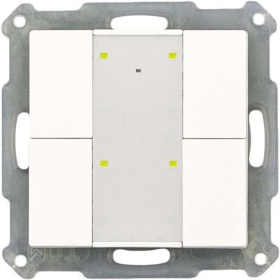 MDT RF-TA55A4.01 KNX RF+ Funk Taster, Schalter + Taster, Weiss MDT RF-TA55A4.01 KNX RF+ Funk Taster, Schalter + Taster, Weiss