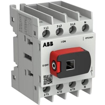 ABB OT25G1-4BSN2/48 Lasttrennschalter 1 St., Schalter + Taster ABB OT25G1-4BSN2/48 Lasttrennschalter 1 St., Schalter + Taster