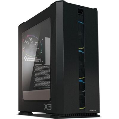 Zalman Chasis X3 Black (ATX, Mini-ITX), PC Gehäuse, Schwarz Zalman Chasis X3 Black (ATX, Mini-ITX), PC Gehäuse, Schwarz