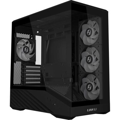 Lian-Li Vector V100 Mini (mATX, Mini-ITX), PC Gehäuse, Schwarz Lian-Li Vector V100 Mini (mATX, Mini-ITX), PC Gehäuse, Schwarz