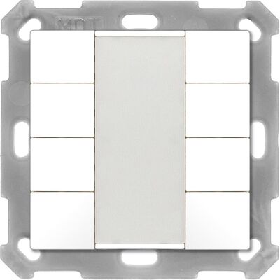 MDT BE-TA5508.02, Schalter + Taster, Weiss MDT BE-TA5508.02, Schalter + Taster, Weiss