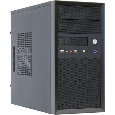 Chieftec Ct-01b-350gpb (mATX), PC Gehäuse, Schwarz Chieftec Ct-01b-350gpb (mATX), PC Gehäuse, Schwarz