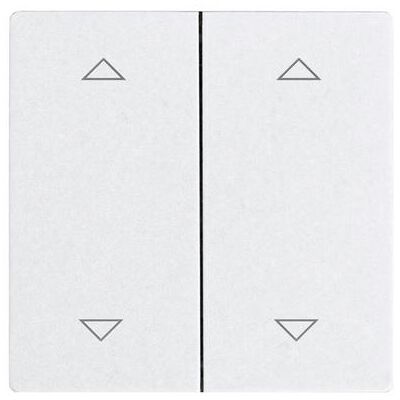 Eltako DW-F4T55E-wg2P, Schalter + Taster, Weiss Eltako DW-F4T55E-wg2P, Schalter + Taster, Weiss