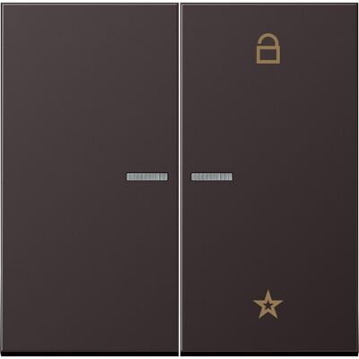 JUNG FMAL1701D, Schalter + Taster, Silber JUNG FMAL1701D, Schalter + Taster, Silber
