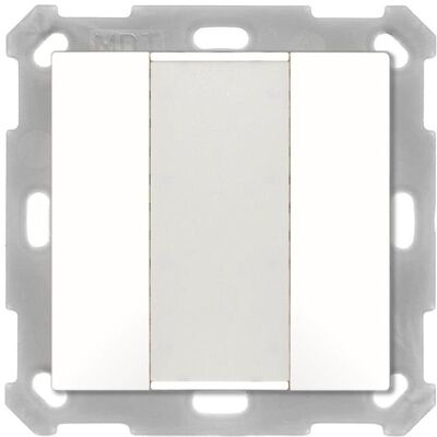 MDT BE-TA5502.G2, Schalter + Taster, Weiss MDT BE-TA5502.G2, Schalter + Taster, Weiss