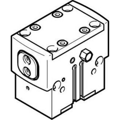Festo 1132944 HGPD-25-A-G2 Parallelgreifer Gehäusematerial: Aluminium 1 St. (Gehäuse), Elektronikzubehör + Gehäuse Festo 1132944 HGPD-25-A-G2 Parallelgreifer Gehäusematerial: Aluminium 1 St. (Gehäuse), Elektronikzubehör + Gehäuse
