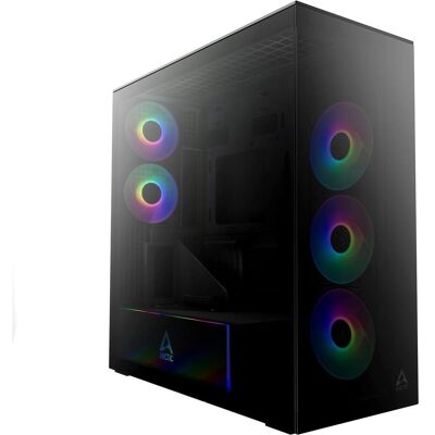 Arctic CASE MIDITOWER EATX W/O PSU/XTENDERVG B ACPCC00016A, PC Gehäuse, Schwarz Arctic CASE MIDITOWER EATX W/O PSU/XTENDERVG B ACPCC00016A, PC Gehäuse, Schwarz
