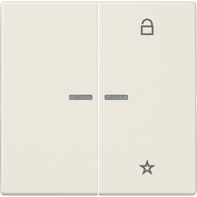 JUNG FMLS1701, Schalter + Taster, Weiss JUNG FMLS1701, Schalter + Taster, Weiss