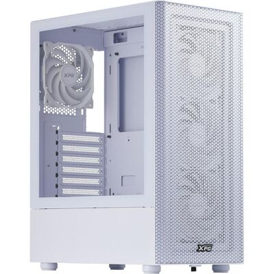Adata VALOR MESH/Midi Tower/Transpar./B??l?? (ATX, mATX, Mini-ITX), PC Gehäuse, Schwarz, Weiss Adata VALOR MESH/Midi Tower/Transpar./B??l?? (ATX, mATX, Mini-ITX), PC Gehäuse, Schwarz, Weiss