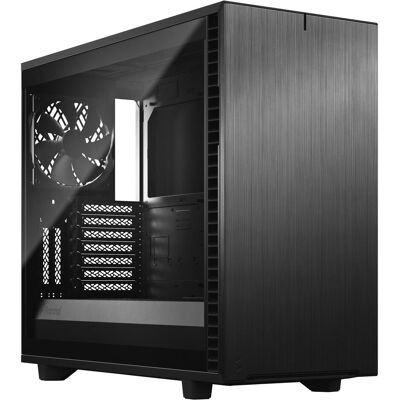 Fractal Define 7 Black TG (ATX, E-ATX, mATX, Mini-ITX), PC Gehäuse, Schwarz, Silber Fractal Define 7 Black TG (ATX, E-ATX, mATX, Mini-ITX), PC Gehäuse, Schwarz, Silber