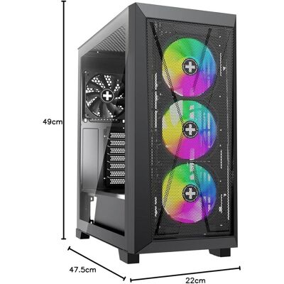 Xilence XG151 (ATX), PC Gehäuse, Schwarz Xilence XG151 (ATX), PC Gehäuse, Schwarz