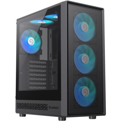 GameMax Storm 2 AB (ATX, ITX, mATX), PC Gehäuse, Schwarz GameMax Storm 2 AB (ATX, ITX, mATX), PC Gehäuse, Schwarz