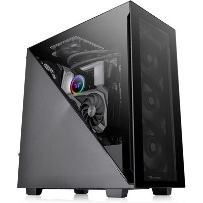 Thermaltake Divider 300 TG (ATX, mATX, Mini-ITX), PC Gehäuse, Schwarz Thermaltake Divider 300 TG (ATX, mATX, Mini-ITX), PC Gehäuse, Schwarz