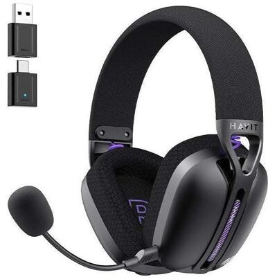 Havit Słuchawki gamingowe Fuxi-H3 Plus (czarne) (Kabelgebunden, Kabellos), Gaming Headset, Schwarz Havit Słuchawki gamingowe Fuxi-H3 Plus (czarne) (Kabelgebunden, Kabellos), Gaming Headset, Schwarz