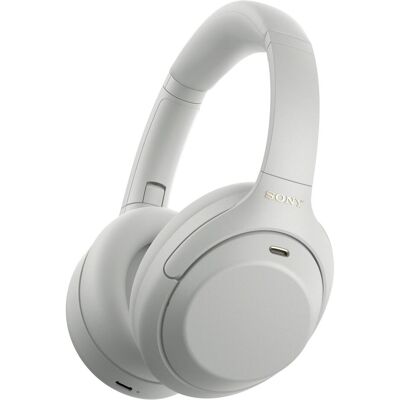 Sony WH-1000XM4C (DNC, 27 h, Kabellos), Kopfhörer, Silber Sony WH-1000XM4C (DNC, 27 h, Kabellos), Kopfhörer, Silber