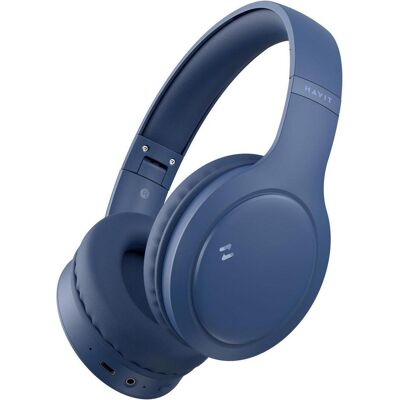 Havit H633BT (blue) (20 h, Kabellos), Kopfhörer, Blau Havit H633BT (blue) (20 h, Kabellos), Kopfhörer, Blau