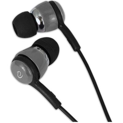 Esperanza Earphones With Microphone Eh192k Black/Grey (Kabelgebunden), Kopfhörer, Schwarz, Grau Esperanza Earphones With Microphone Eh192k Black/Grey (Kabelgebunden), Kopfhörer, Schwarz, Grau