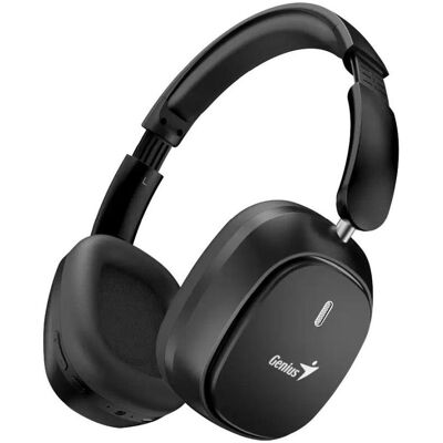 Genius HS-820BT Kophörer mit Mikrofon, schnurlos, schwarz, bluetooth (Kabelgebunden, Kabellos, USB-C), Office Headset, Schwarz Genius HS-820BT Kophörer mit Mikrofon, schnurlos, schwarz, bluetooth (Kabelgebunden, Kabellos, USB-C), Office Headset, Schwarz