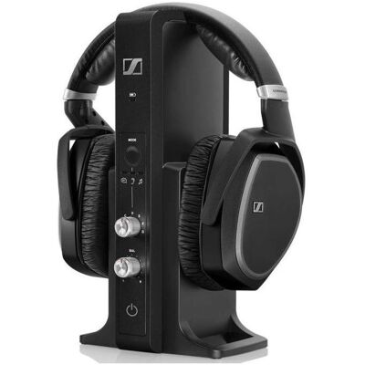 Sennheiser Rs 195 (Keine Geräuschunterdrückung, 18 h, Kabellos), Kopfhörer, Schwarz Sennheiser Rs 195 (Keine Geräuschunterdrückung, 18 h, Kabellos), Kopfhörer, Schwarz
