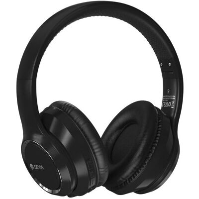Devia Bluetooth Kopfhörer Kintone schwarz (24 h, Kabellos), Kopfhörer, Schwarz Devia Bluetooth Kopfhörer Kintone schwarz (24 h, Kabellos), Kopfhörer, Schwarz