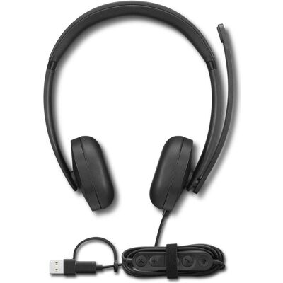 IBM VoIP Headset 5000 (Kabelgebunden, USB-C, Microsoft Teams), Office Headset, Schwarz IBM VoIP Headset 5000 (Kabelgebunden, USB-C, Microsoft Teams), Office Headset, Schwarz