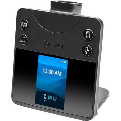 Poly SAVI 8445 OFFICE DECT (Docking, Kabellos, USB-C), Office Headset, Schwarz Poly SAVI 8445 OFFICE DECT (Docking, Kabellos, USB-C), Office Headset, Schwarz