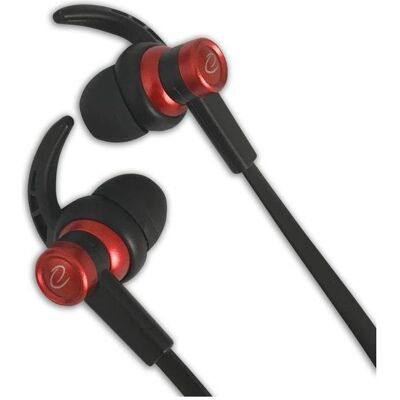 Esperanza Earphones With Microphone And Volume Control Eh201 Black/Red (Kabelgebunden), Kopfhörer, Rot, Schwarz Esperanza Earphones With Microphone And Volume Control Eh201 Black/Red (Kabelgebunden), Kopfhörer, Rot, Schwarz