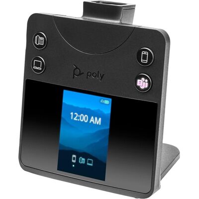 Poly SAVI 8245-M DECT 1880-1900 (Docking, Kabellos, USB-A, Microsoft Teams), Office Headset, Schwarz Poly SAVI 8245-M DECT 1880-1900 (Docking, Kabellos, USB-A, Microsoft Teams), Office Headset, Schwarz