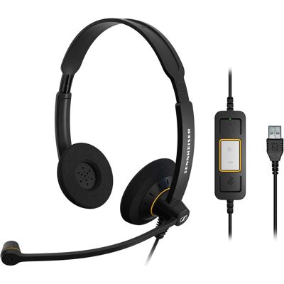 EPOS Sc 60 USB ml (Kabelgebunden, USB-A, Skype), Office Headset, Schwarz EPOS Sc 60 USB ml (Kabelgebunden, USB-A, Skype), Office Headset, Schwarz