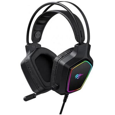 Havit H656d Gaming Headphones RGB (Kabelgebunden), Gaming Headset, Schwarz Havit H656d Gaming Headphones RGB (Kabelgebunden), Gaming Headset, Schwarz