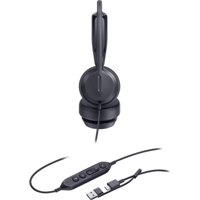 Yealink UH42 Dual Teams USB-C/A (Kabelgebunden, USB-A, Microsoft Teams), Office Headset, Schwarz Yealink UH42 Dual Teams USB-C/A (Kabelgebunden, USB-A, Microsoft Teams), Office Headset, Schwarz