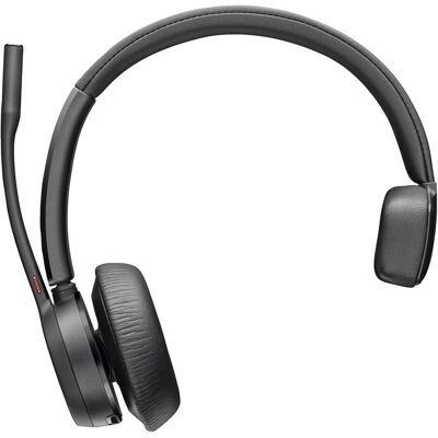 HP Poly Voyager 4310 Teams (USB-A/C), No Stand (Kabellos, USB-A, Microsoft Teams), Office Headset, Schwarz HP Poly Voyager 4310 Teams (USB-A/C), No Stand (Kabellos, USB-A, Microsoft Teams), Office Headset, Schwarz