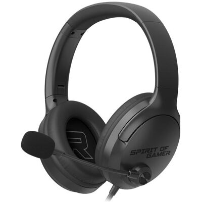 Spirit Of Gamer Kopfhörer Mit Mikrofon Pro H4 Schwarz (Kabelgebunden), Gaming Headset, Schwarz Spirit Of Gamer Kopfhörer Mit Mikrofon Pro H4 Schwarz (Kabelgebunden), Gaming Headset, Schwarz