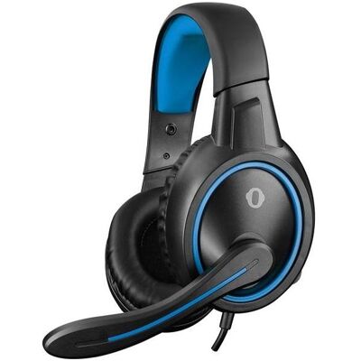 Grupo Erik Snopy SN-GX1 Ergo-Headset – Schwarz und Blau – 3,5-mm-Klinkenstecker – Mikrofon – 2,2 m langes Kabel (Kabelgebunden), Kopfhörer, Blau, Schwarz Grupo Erik Snopy SN-GX1 Ergo-Headset – Schwarz und Blau – 3,5-mm-Klinkenstecker – Mikrofon – 2,2 m langes Kabel (Kabelgebunden), Kopfhörer, Blau, Schwarz