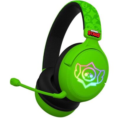 Subsonic Wireless Gaming Headset Brawl Stars Skull (Kabellos), Gaming Headset, Grün Subsonic Wireless Gaming Headset Brawl Stars Skull (Kabellos), Gaming Headset, Grün