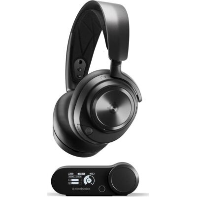 SteelSeries Arctis Nova Pro Gaming-Headset, Schwarz (Kabellos), Gaming Headset, Schwarz SteelSeries Arctis Nova Pro Gaming-Headset, Schwarz (Kabellos), Gaming Headset, Schwarz