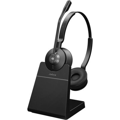 Jabra Headset Engage 55 MS Duo USB-A (Kabellos, USB-A, Microsoft Teams), Office Headset, Schwarz Jabra Headset Engage 55 MS Duo USB-A (Kabellos, USB-A, Microsoft Teams), Office Headset, Schwarz