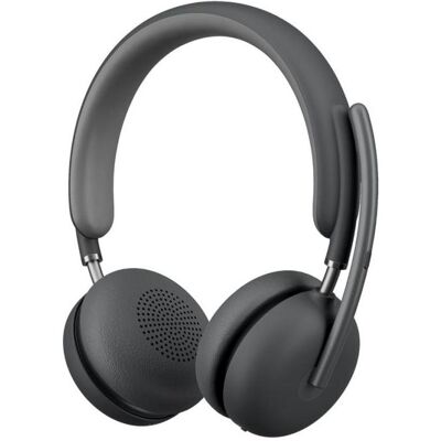Logitech Zone Wireless 2 - UC Version (Kabellos, USB-A, Google Meet, Microsoft Teams, Zoom), Office Headset, Grau Logitech Zone Wireless 2 - UC Version (Kabellos, USB-A, Google Meet, Microsoft Teams, Zoom), Office Headset, Grau