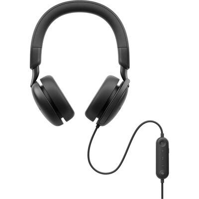 Dell Wh5024 Headset Wired (Kabelgebunden, USB-A, USB-C), Office Headset, Schwarz Dell Wh5024 Headset Wired (Kabelgebunden, USB-A, USB-C), Office Headset, Schwarz