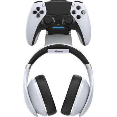 Subsonic Charger for PS5 controller and Stand for headset (PS5), Gaming Controller Zubehör, Weiss, Schwarz Subsonic Charger for PS5 controller and Stand for headset (PS5), Gaming Controller Zubehör, Weiss, Schwarz