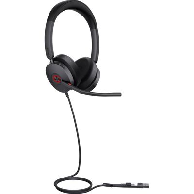 Yealink UH48 Dual - Headset - on-ear (Kabelgebunden, USB-A, USB-C, Microsoft Teams), Office Headset Yealink UH48 Dual - Headset - on-ear (Kabelgebunden, USB-A, USB-C, Microsoft Teams), Office Headset
