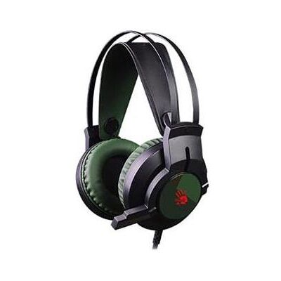 A4Tech BLOODY J437 Grün / Gaming-Headset mit Mikrofon / 7.1 / Klappmikrofon / USB / 1,8 m (Kabelgebunden), Gaming Headset, Grün A4Tech BLOODY J437 Grün / Gaming-Headset mit Mikrofon / 7.1 / Klappmikrofon / USB / 1,8 m (Kabelgebunden), Gaming Headset, Grün