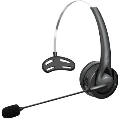 LogiLink Prüfen (Kabellos, USB-C), Office Headset, Schwarz LogiLink Prüfen (Kabellos, USB-C), Office Headset, Schwarz