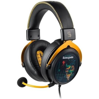 A4Tech Bloody M595 USB Renegade Midnight, Gaming Headset, Schwarz A4Tech Bloody M595 USB Renegade Midnight, Gaming Headset, Schwarz