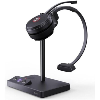 Yealink Wh62 Dect Wireless Headset (Kabellos, Microsoft Teams), Office Headset, Schwarz Yealink Wh62 Dect Wireless Headset (Kabellos, Microsoft Teams), Office Headset, Schwarz