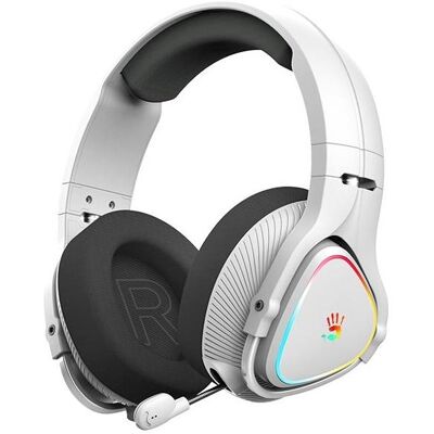 A4Tech Bloody MR710 BT5.3+2.4G+Wired szare (Kabelgebunden, Kabellos), Gaming Headset, Grau A4Tech Bloody MR710 BT5.3+2.4G+Wired szare (Kabelgebunden, Kabellos), Gaming Headset, Grau